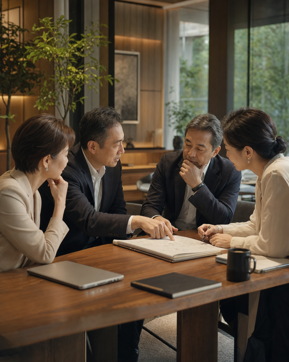 経営者が対話を重ねるコミュニティのイメージ